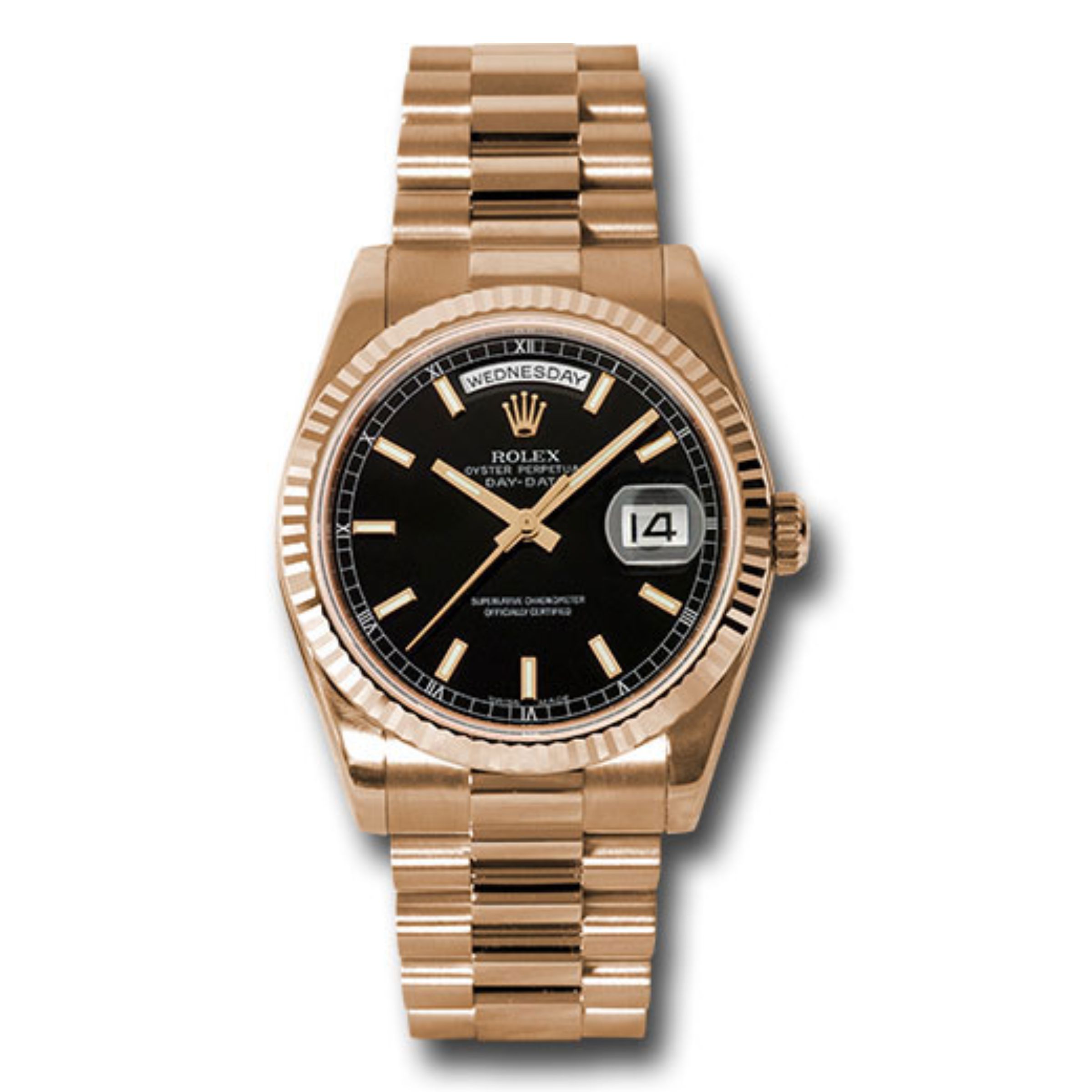[Superclone] Rolex Day-Date II 41mm Black Dial President 218235-2